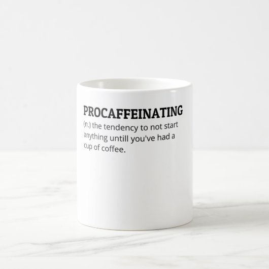 Tasse Procaffeinating (Centre)