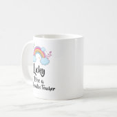 Tasse Professeur De Mathématiques Chanceux (Devant gauche)