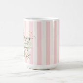 Tasse « Profitez des petites choses » à fleurs ros (Centre)