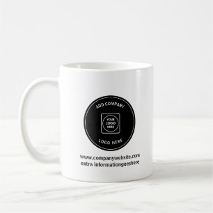 Tasse promo personnalisée avec logo d'entreprise s