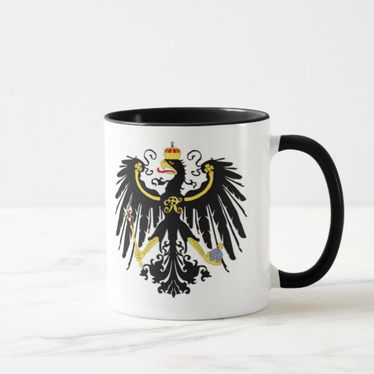 Tasse prussienne de drapeau (Droite)