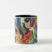 Tasse psychédélique de motif (Centre)