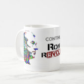 Tasse psychédélique de Ron Paul (Devant gauche)