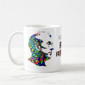 Tasse psychédélique de Ron Paul (Gauche)