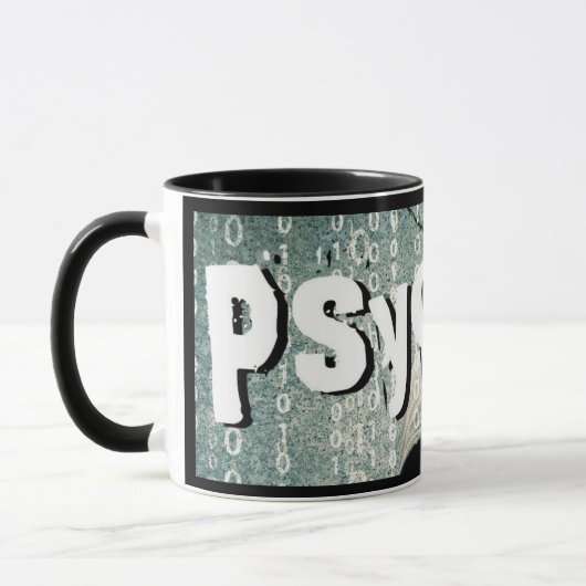 Tasse psychopathe d'enveloppe de Romeo (Gauche)