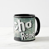 Tasse psychopathe d'enveloppe de Romeo (Devant droit)