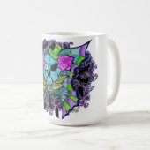 Tasse Psyko-Daizie Skull & Roses (Devant droit)