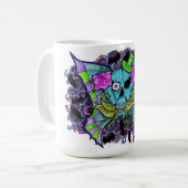 Tasse Psyko-Daizie Skull & Roses (Devant gauche)