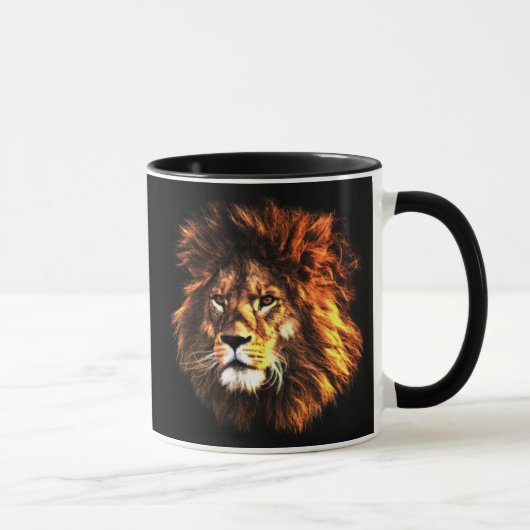 Tasse puissante de lion (Droite)