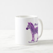 Tasse Pulse Zebra (Devant droit)