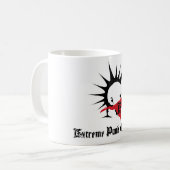Tasse punk extrême de logo (Devant gauche)