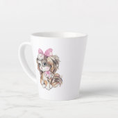 Tasse Puppy Latte (Angle gauche)