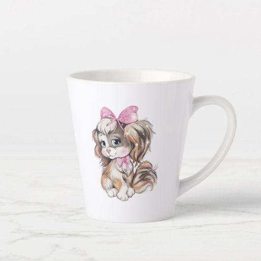 Tasse Puppy Latte (Droite)