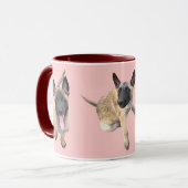 tasse puppy malinois rose (Devant gauche)