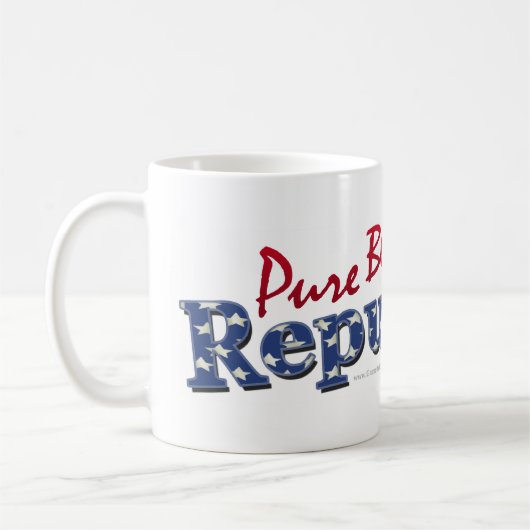 Tasse pure de républicain de Blooded (Gauche)