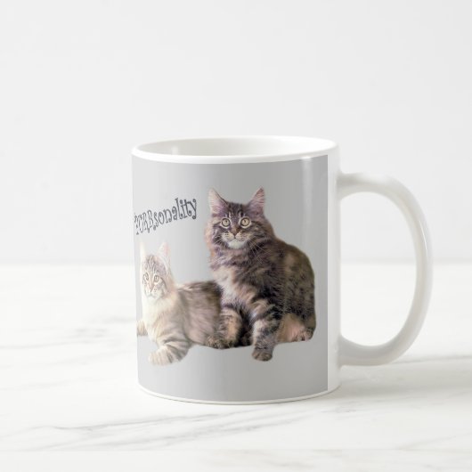 Tasse PURRsonality de chats (Droite)