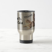Tasse PURRsonality de voyage de chats (Centre)
