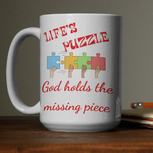 Tasse Puzzle de la Vie