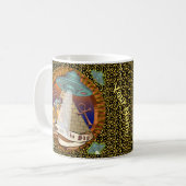 tasse Pyramides Vaisseau Spatial Extraterrestre (Devant gauche)