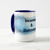 Tasse QEC Revenus & Résultats (Devant gauche)