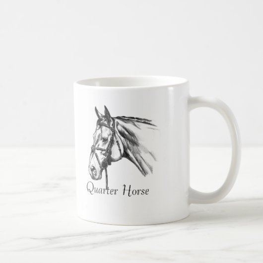 Tasse quarte de cheval (Droite)