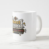 Tasse Quest Accepted Motivation Pending Funny Game (Devant droit)