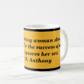 Tasse qui se respecte de citation de femme de (Devant droit)