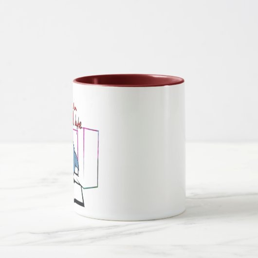 Tasse Quick Byte Computer Nerd - Cadeau Geek Bite (Centre)