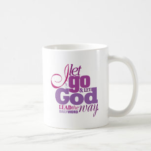 Tasse QUOTIDIENNE laissent Dieu de WORD® "laissez