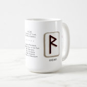 Tasse Raidho RuneStone 45 cl (Devant droit)