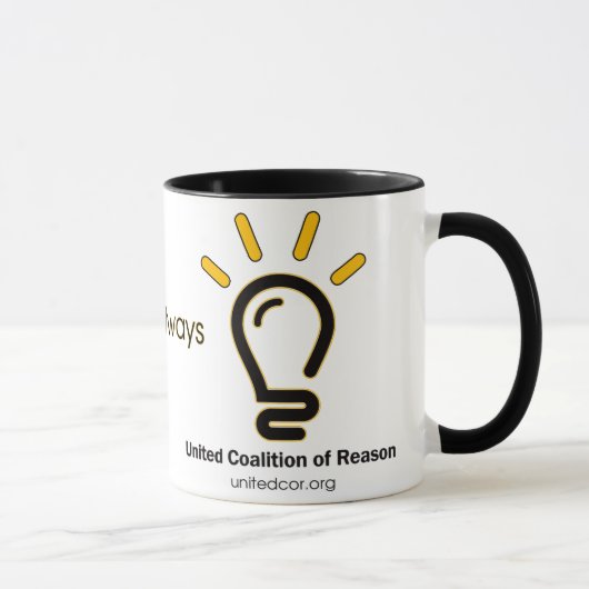 Tasse raisonnable unie de cor (Droite)