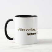 Tasse raisonnable unie de cor (Gauche)