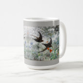 Tasse rapide de faune de fleur de fleur sauvage (Devant droit)