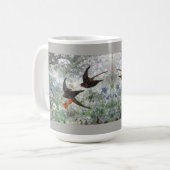 Tasse rapide de faune de fleur de fleur sauvage (Devant gauche)