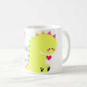 TASSE RAWR de TASSE mignonne de dinosaure (Devant droit)