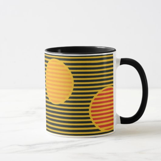 Tasse rayée (Droite)