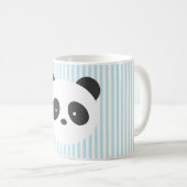 Tasse rayée de panda (Devant droit)