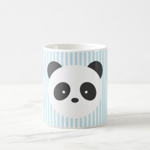 Tasse rayée de panda