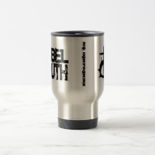 Tasse rebelle de voyage de la jeunesse