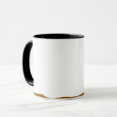 Tasse « Recharge requise » – Design de tasse vide  (Devant gauche)