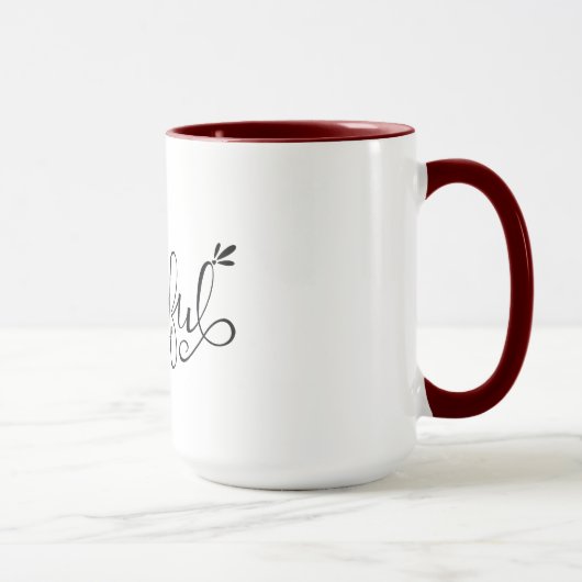 Tasse reconnaissante (Droite)