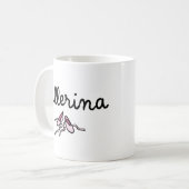 Tasse recto-verso Danse Ballerine (Devant gauche)