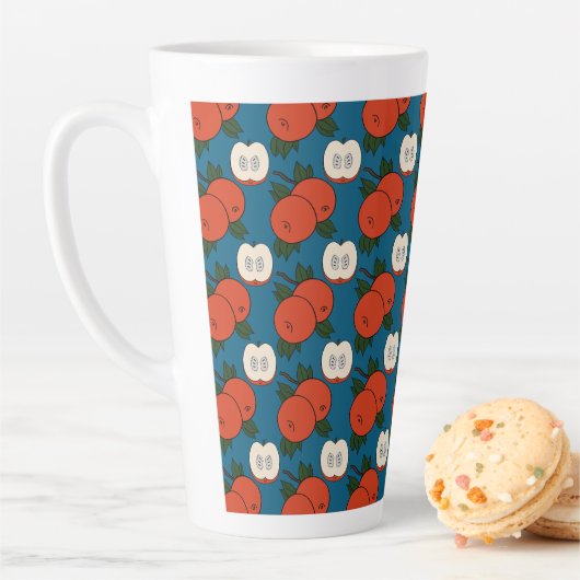 Tasse Red Apple Latte (En situation)