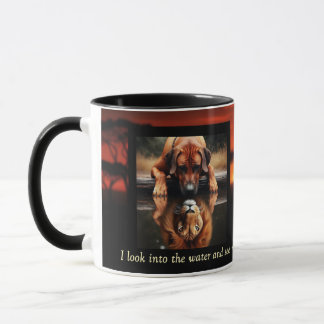 Tasse Reflection of Strength Ridgeback Lion