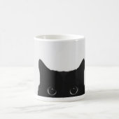 Tasse Regard de Chat Noir (Centre)