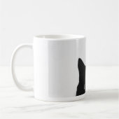 Tasse Regard de Chat Noir (Gauche)