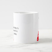 Tasse Relaxez-vous, arrêtez-vous pour sentir le ca (Devant)