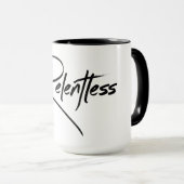 Tasse #Relentless (Devant droit)