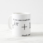 Tasse : Remerciez votre professeur de maths (Devant gauche)