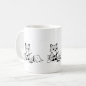 Tasse Ren Feu de Camp Confortable (Devant gauche)